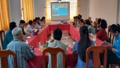 Phòng Tư pháp huyện Tam Nông phối hợp triển khai văn bản pháp luật mới ban hành